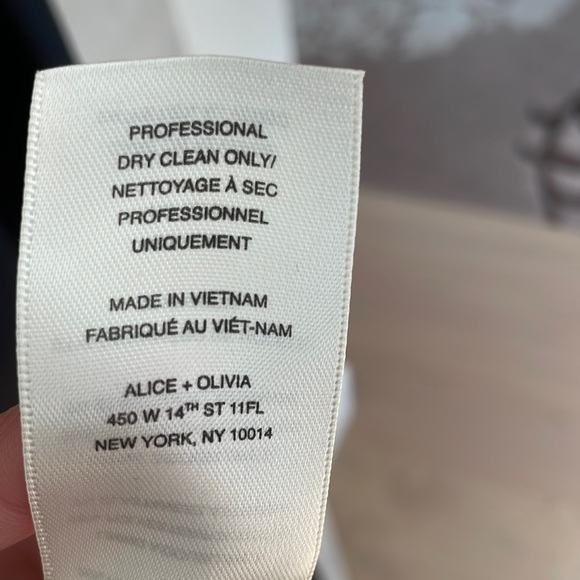 Women’s Alice + Olivia Long Dress W/ Slit - Size 10 - Picture 10 of 10